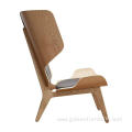 Mammoth chair bentwood high back wing chair